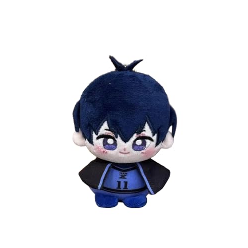 Gooyeh Isagi Yoichi Plüschfigur, 12 cm, weiche Figur, Schlafzimmer, Kissen, Tasche, Anhänger, Heimdekoration, Sofa, Ornament, Tasche, Schlüsselanhänger, Geschenk für Fans Gooyeh Isagi Yoichi Plüschfigur, 12 cm, weiche Figur, Schlafzimmer, Kissen, Tasche, Anhänger, Heimdekoration, Sofa, Ornament, Tasche, Schlüsselanhänger, Geschenk für Fans von Gooyeh