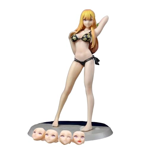 Gooyeh Kitagawa Marin Actionfigur, My Dress-Up Darling Figurenskulptur, Anime-Badeanzug, Anime Mädchen Modell, Sammlerstück Desktop Dekoration für Fans,24CM Gooyeh Kitagawa Marin Actionfigur, My Dress-Up Darling Figurenskulptur, Anime-Badeanzug, Anime Mädchen Modell, Sammlerstück Desktop Dekoration für Fans,24CM von Gooyeh