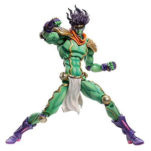 Gooyeh Kujo Jotaro/Star Platinum Figur Action Figur Anime Figuren PVC Statue Modell Sammlung Desktop Ornamente Geburtstag 25cm von Gooyeh