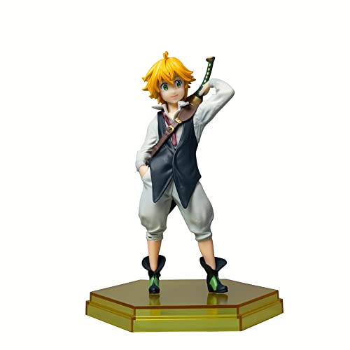 Gooyeh Meliodas Figur PVC Statue Modell Sammlung Action Figuren Stehend Pose Modelle Desktop Dekorationen Nach Hause Dekoration Geburtstag 15cm von Gooyeh