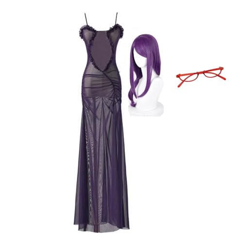 Gooyeh Tokyo Ghoul Cosplay Kamishiro Rize Cosplay Costume for Damen Anime Cosplay Damenbekleidung Violettes Kleid Halloween-Kostüm Für Anime Fans Gooyeh Tokyo Ghoul Cosplay Kamishiro Rize Cosplay Costume for Damen Anime Cosplay Damenbekleidung Violettes Kleid Halloween-Kostüm Für Anime Fans von Gooyeh
