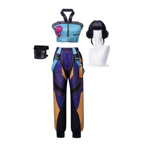 Gooyeh Zoey Cosplay Kostüm Anime Zoey Rollenspiel Komplettes Set Frauen Mädchen Outfits für Bühnenauftritt Halloween Party Karneval Dress Up Uniform Gooyeh Zoey Cosplay Kostüm Anime Zoey Rollenspiel Komplettes Set Frauen Mädchen Outfits für Bühnenauftritt Halloween Party Karneval Dress Up Uniform von Gooyeh
