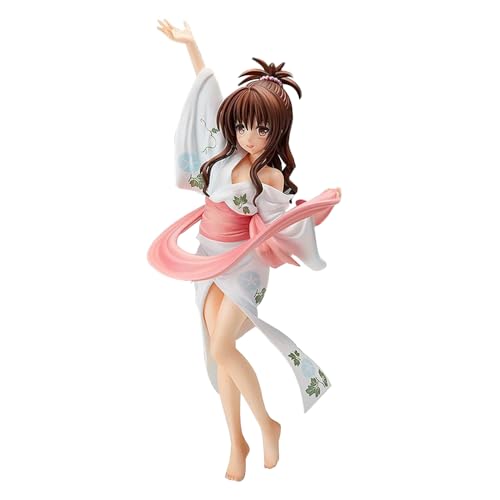 Gooyeh to Love Ru Darkness Figuren Yuuki Mikan Statue PVC Figuren Cartoon Mädchen Modell Statue Sammlerstück Modell Charakter Statue Spielzeug Desktop Ornamente 22CM von Gooyeh