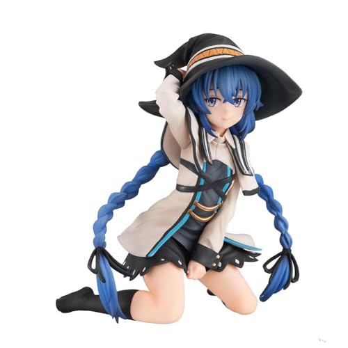 Mini-Figur Roxy Migurdia Figur Anime Charakter Roxy Migurdia und Eris Greyrat Figuren sitzendes Modell Anime Sammlerstücke Geschenke 11 cm von Gooyeh