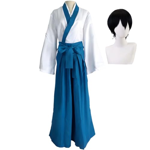 Shimura Shinpachi Cosplay Kostüm Anime Kimono Komplettes Set Cartoon Charakter Rollenspiel Uniform Outfits Halloween Karneval Party Dress Up Anzug für Herren Shimura Shinpachi Cosplay Kostüm Anime Kimono Komplettes Set Cartoon Charakter Rollenspiel Uniform Outfits Halloween Karneval Party Dress Up Anzug für Herren von Gooyeh