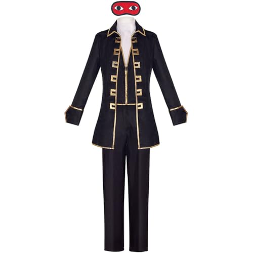 ShinsenGumi Cosplay Kostüm Anime Uniformen Komplettes Set Cartoon Charakter Rollenspiel Uniform Outfits Halloween Karneval Party Dress Up Anzug mit Perücke für Herren ShinsenGumi Cosplay Kostüm Anime Uniformen Komplettes Set Cartoon Charakter Rollenspiel Uniform Outfits Halloween Karneval Party Dress Up Anzug mit Perücke für Herren von Gooyeh