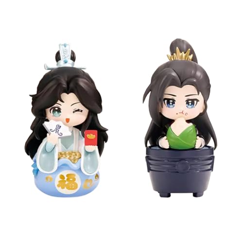 Tian Guan Ci Fu Figur Statue Modell Hua Cheng x Xie Lian Figuren-Set 12CM PVC Skulptur Anime Actionfigur Statue Cartoon Sammlerstück Desktop Dekoration Tian Guan Ci Fu Figur Statue Modell Hua Cheng x Xie Lian Figuren-Set 12CM PVC Skulptur Anime Actionfigur Statue Cartoon Sammlerstück Desktop Dekoration von Gooyeh