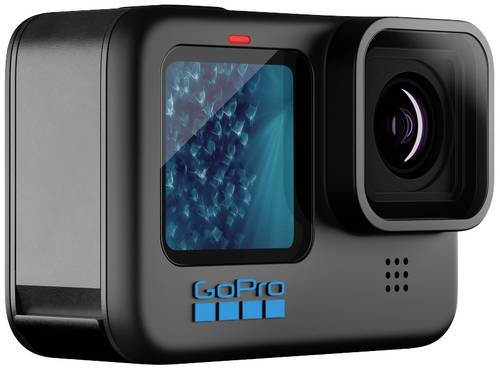 GoPro HERO11 Action Cam 5.3K, 4K, 2.7K, Wasserfest, Stoßfest, Zeitraffer, WLAN, Bildstabilisierung, von Gopro
