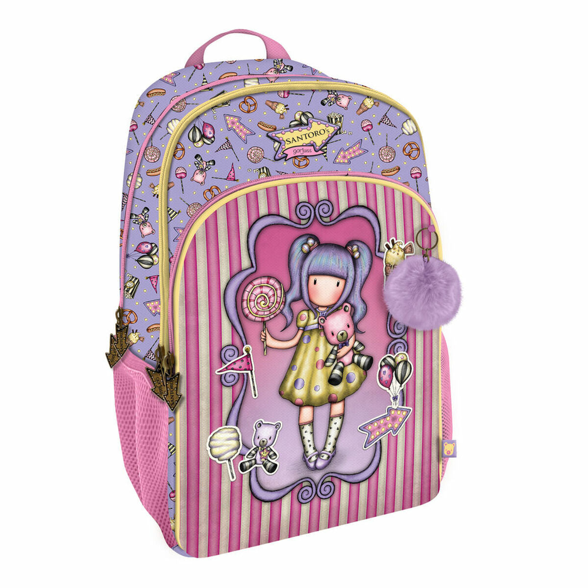 Schulrucksack Gorjuss First prize Lila 29 x 45 x 17 cm Schulrucksack Gorjuss First prize Lila 29 x 45 x 17 cm von Gorjuss