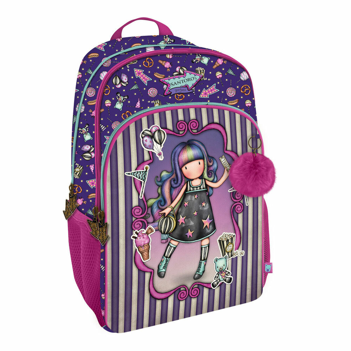 Schulrucksack Gorjuss Up and away Lila 29 x 45 x 17 cm Schulrucksack Gorjuss Up and away Lila 29 x 45 x 17 cm von Gorjuss