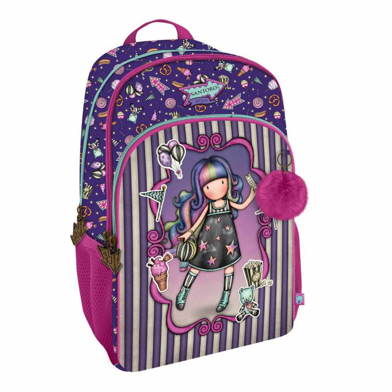 Schulrucksack Gorjuss Up and away Lila 29 x 45 x 17 cm von Gorjuss
