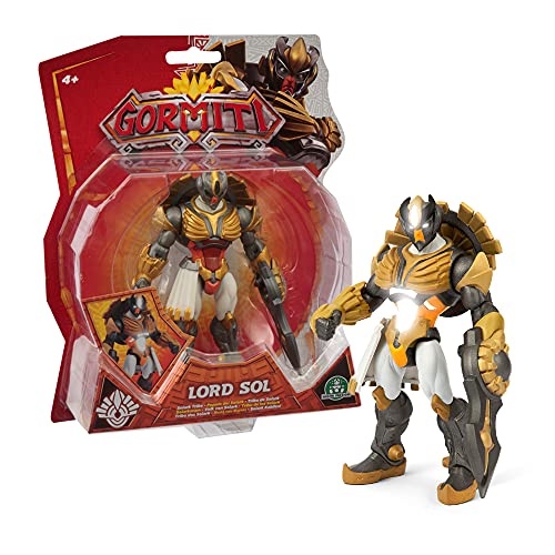 GORMITI - Deluxe Figuren 12 cm Serie 3, Lord Sol, Sortiment 6, alle zum Sammeln, für Kinder ab 4 Jahren, Giochi Preziosi, GRA23300 GORMITI - Deluxe Figuren 12 cm Serie 3, Lord Sol, Sortiment 6, alle zum Sammeln, für Kinder ab 4 Jahren, Giochi Preziosi, GRA23300 von Gormiti