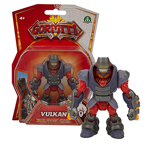 GORMITI - Minifiguren 8 cm, Serie 3, Alfa Vulkan, Sortiment 14, alle zum Sammeln, für Kinder ab 4 Jahren, Giochi Preziosi, GRA38100 von Gormiti