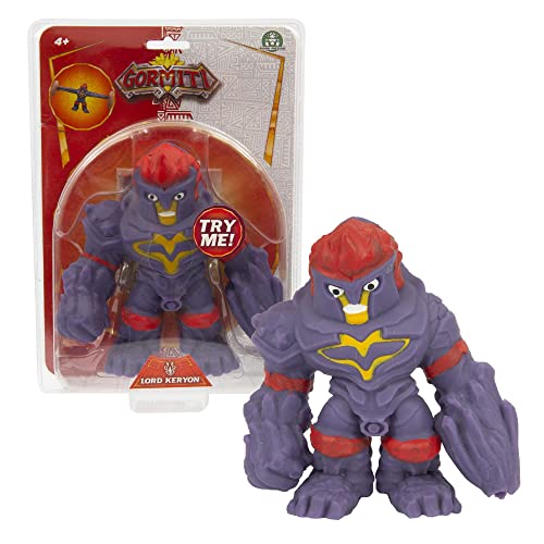 GORMITI Alpha Lord Keryon, erweiterbare Figuren, bis zu 3-mal so groß wie Ihre Größe, Höhe 14 cm, Serie 3, für Kinder ab 4 Jahren, GRA44100, wertvolle Spiele, Mehrfarbig von Gormiti