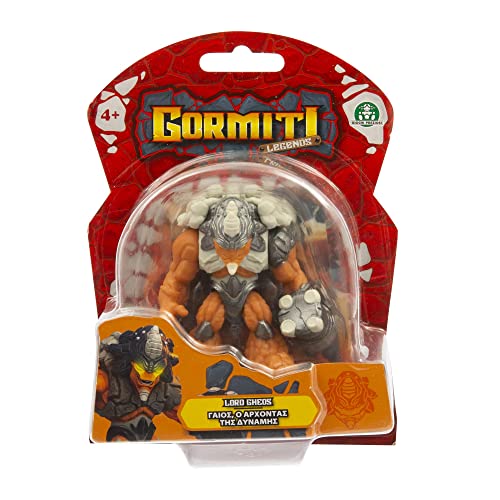 GORMITI Legends Giochi Preziosi Gheos Figur 7 cm mit Mix- und Match-Funktion, inklusive Karte, für Kinder ab 4 Jahren von Gormiti