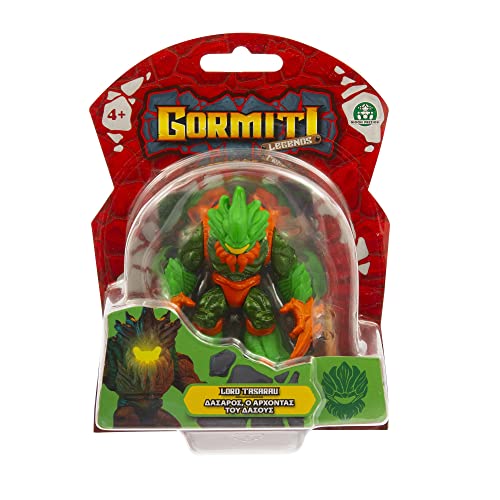 GORMITI Legends Giochi Preziosi Tasarau V2 Figur 7 cm mit Mix- und Match-Funktion, inklusive Karte, für Kinder ab 4 Jahren von Gormiti