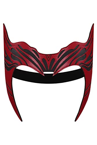 Wanda Kopfbedeckung für Erwachsene, scharlachrote Hexe, Cosplay, Kopfbedeckung, Halloween, Wanda, Maximoff Krone, PU-Leder, 1 Wanda Kopfbedeckung für Erwachsene, scharlachrote Hexe, Cosplay, Kopfbedeckung, Halloween, Wanda, Maximoff Krone, PU-Leder, 1 von Gosbeliy