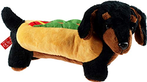 GOSH! DESIGNS Hot Dog Plüschtier Dackel, weich, 28 cm GOSH! DESIGNS Hot Dog Plüschtier Dackel, weich, 28 cm von Gosh! Designs