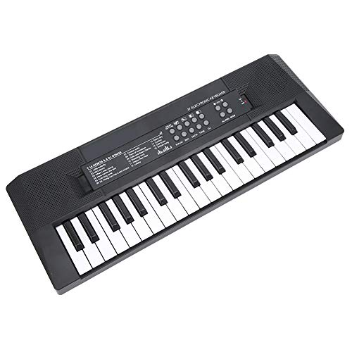 E-Keyboard, 37-Tasten-E-Piano mit Mikrofon-Aufnahmefunktion für Kinder-Musikinstrumentenspielzeug von Goshyda