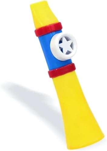 Gosizos Professional Kazoo für Kinder Erwachsene, Kazoos Saxophon mit Schlüsselband Leicht zu erlernende Instrumente, Upgraded Kazoo Musikinstrument Great Sound für Alle Altersgruppen (gelbe) von Gosizos