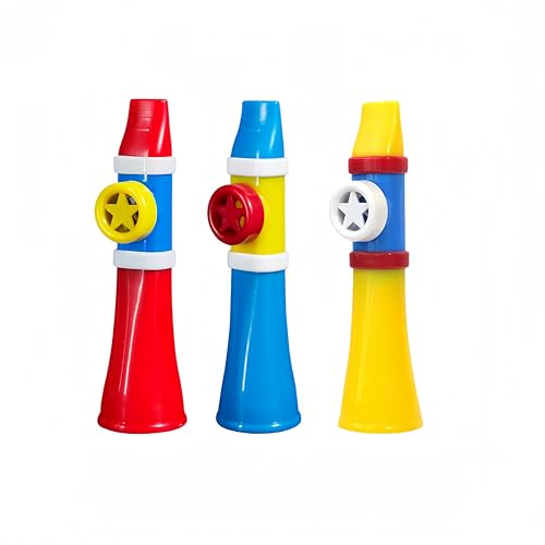 Professional Kazoo für Kinder Erwachsene, Kazoos Saxophon mit Schlüsselband Leicht zu erlernende Instrumente, Upgraded Kazoo Musikinstrument Great Sound für Alle Altersgruppen (3pcs) von Gosizos