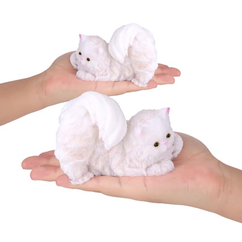 Gosknor 2 Stück Weiche Katzen Quetschspielzeuge, TPR Material Süßes Quetsch Katzenspielzeug Lustige Partygeschenke für Kinder und Erwachsene zum Stressabbau und zur Beruhigung Gosknor 2 Stück Weiche Katzen Quetschspielzeuge, TPR Material Süßes Quetsch Katzenspielzeug Lustige Partygeschenke für Kinder und Erwachsene zum Stressabbau und zur Beruhigung von Gosknor