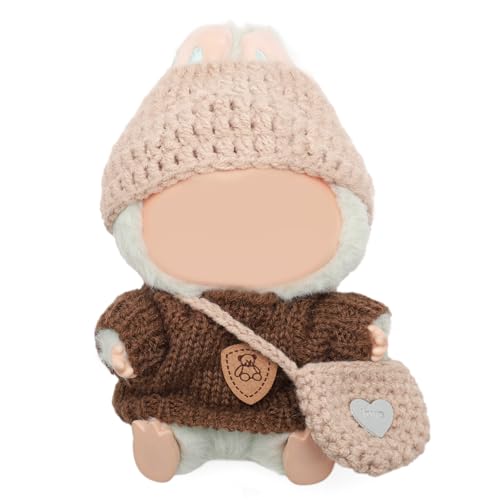 Gosknor 3stk Teiliges Kleidungs Set für 17cm Puppen, Hochwertiges Braunes und Khakifarbenes Puppenzubehör mit Designer Kleidung Hut Umhängetaschen Stilvolles Set für Dekorationsbedarf Gosknor 3stk Teiliges Kleidungs Set für 17cm Puppen, Hochwertiges Braunes und Khakifarbenes Puppenzubehör mit Designer Kleidung Hut Umhängetaschen Stilvolles Set für Dekorationsbedarf von Gosknor