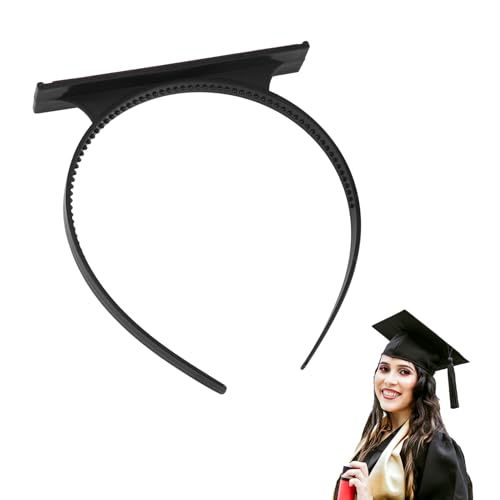 Stirnband für Abschlusskappe, Sichert Ihre Kappe Schützt Ihre Frisur Kunststoff Bequemer Stirnbandhalter für Abschlusskappe als Geschenk für Absolventen Stirnband für Abschlusskappe, Sichert Ihre Kappe Schützt Ihre Frisur Kunststoff Bequemer Stirnbandhalter für Abschlusskappe als Geschenk für Absolventen von Gosknor