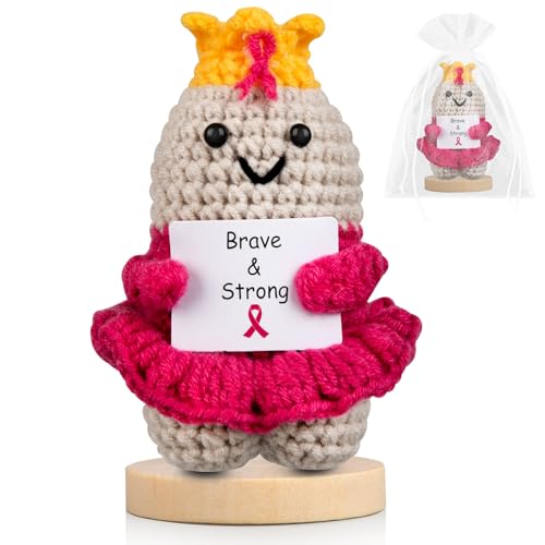 Gosodeny Brustkrebs-Bewusstseins-Puppen-Set, rosa Schleife, gestrickt, Brustkrebs-Geschenk für Frauen, Krebskrieger, Wohltätigkeitsorganisation, Partygeschenke, emotionales inspirierendes Spielzeug Gosodeny Brustkrebs-Bewusstseins-Puppen-Set, rosa Schleife, gestrickt, Brustkrebs-Geschenk für Frauen, Krebskrieger, Wohltätigkeitsorganisation, Partygeschenke, emotionales inspirierendes Spielzeug von Gosodeny