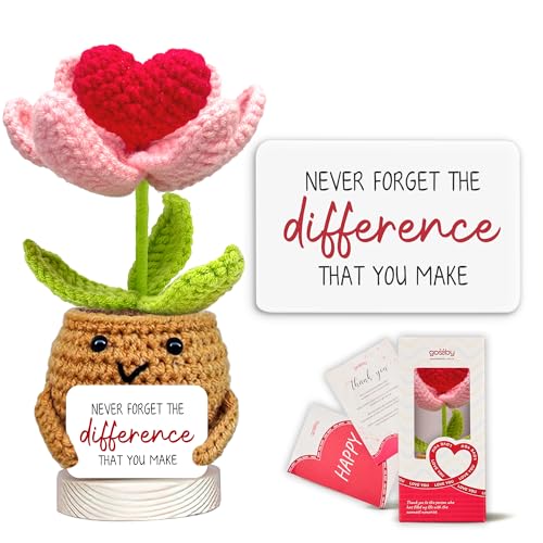 Gossby Blumenhäkelpuppe – Vergessen Sie nie den Unterschied, den Sie machen von Gossby