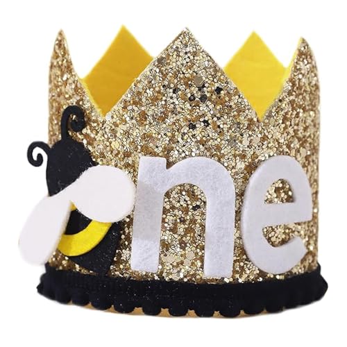Bee 1st Birthday Crown - Bee Day Birthday Crown, Sweet Bee Birthday Crown, Daisy Birthday Crown, First Birthday Crown, 1st Birthday Party Decorations Gold Bee 1st Birthday Crown - Bee Day Birthday Crown, Sweet Bee Birthday Crown, Daisy Birthday Crown, First Birthday Crown, 1st Birthday Party Decorations Gold von GotGala