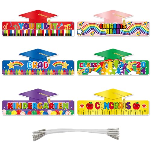 GotGala 6 Stück Vorschul-Papier-Abschlusskrone für Kinder, bunt, verstellbar, Papierhüte, Abschluss, Glückwünsche, Hüte für Kindergarten, Studenten, Abschlussfeier, Partyzubehör GotGala 6 Stück Vorschul-Papier-Abschlusskrone für Kinder, bunt, verstellbar, Papierhüte, Abschluss, Glückwünsche, Hüte für Kindergarten, Studenten, Abschlussfeier, Partyzubehör von GotGala