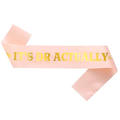 Graduation It's Dr. Actually Satin Schärpe Rose Gold Congrats Doctorate Degree Sash 2025 Graduation Party Dekorationen für Doktorate Grad Feier Party Supplies Dekorationen Graduation It's Dr. Actually Satin Schärpe Rose Gold Congrats Doctorate Degree Sash 2025 Graduation Party Dekorationen für Doktorate Grad Feier Party Supplies Dekorationen von GotGala