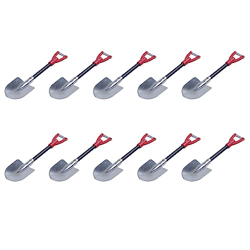 Goufride 10X Rc Rock Kriecher 1:10 Zubehör Metall Schaufel für Rc D90 Kriecher Auto Dekorative Werkzeuge von Goufride
