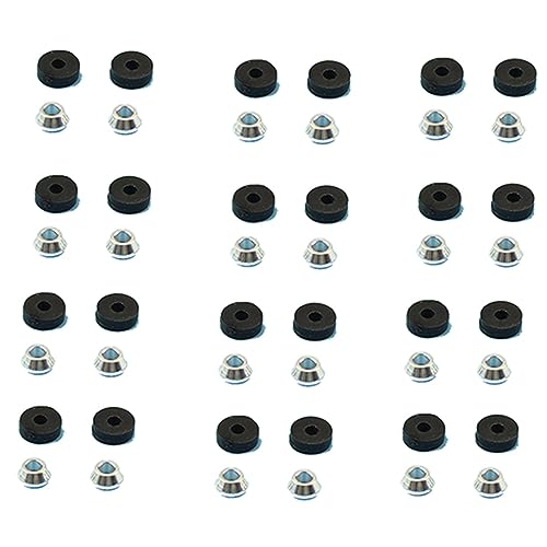 Goufride 12-Teiliges Gummi Ring Set für V966 V977 XK K110 K120 RC Hubschrauber Flugzeug Drohne Teile Zubehör von Goufride