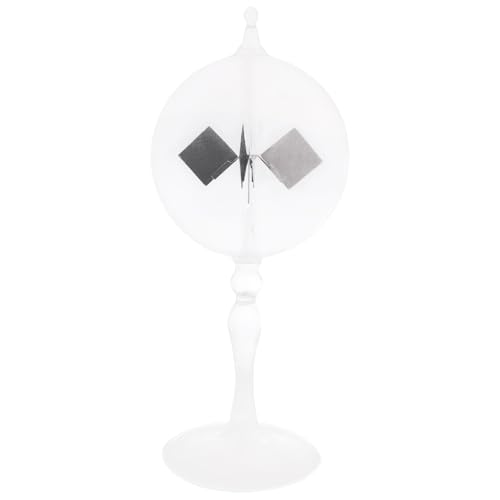Goufride 20,5 cm Glas Solarbetriebene Crookes Radiometer LichtmüHle/PäDagogische Lehr Studie Werkzeug/BüRo Dekoration von Goufride