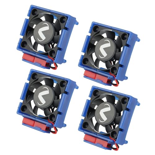 Goufride 4 Stück VXL-3S Velineon ESC VXL-3 VXL 3S Kühlkörper Lüfter für Bandit Stampede Slash 2WD/ VXL Teile von Goufride