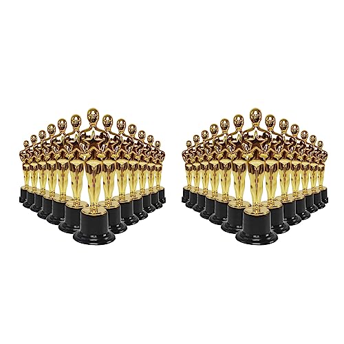 Goufride 48 Stück Plastik Award Trophies Statuette für Partygeschenke, Schulpreise, Spielpreise, Partypreise Goufride 48 Stück Plastik Award Trophies Statuette für Partygeschenke, Schulpreise, Spielpreise, Partypreise von Goufride