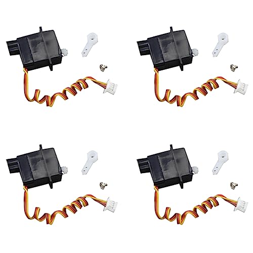 Goufride 4X 1,9 G Kunststoff Servo für V966 V911S V977 V930 V931 XK K110 K124 A600 A430 A800 RC Hubschrauber Teile Zubehör Goufride 4X 1,9 G Kunststoff Servo für V966 V911S V977 V930 V931 XK K110 K124 A600 A430 A800 RC Hubschrauber Teile Zubehör von Goufride