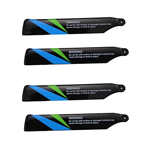 Goufride 4X Fuer V911S Blaetter/Haupt Blatt/Propeller V911S.0001 Fuer V911S Rc Hubschrauber Teile von Goufride