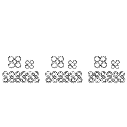 Goufride 60 Stück Lagerung Kit für TT01 TT-01 TT01D TT01E TT01R DF02 1/10 RC Auto Upgrade Teile Goufride 60 Stück Lagerung Kit für TT01 TT-01 TT01D TT01E TT01R DF02 1/10 RC Auto Upgrade Teile von Goufride