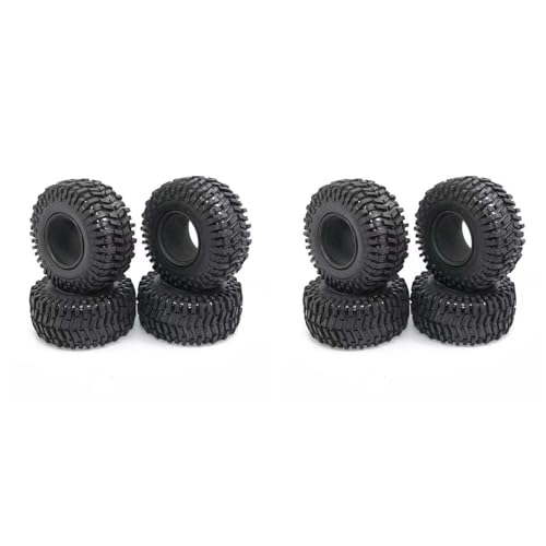 Goufride 8 STÜCKE 125 mm 2.2 Gummi Rad Reifen Reifen für 1/10 RC Crawler Auto Axial SCX10 90046 RR10 Wraith für TRX4-6 Goufride 8 STÜCKE 125 mm 2.2 Gummi Rad Reifen Reifen für 1/10 RC Crawler Auto Axial SCX10 90046 RR10 Wraith für TRX4-6 von Goufride