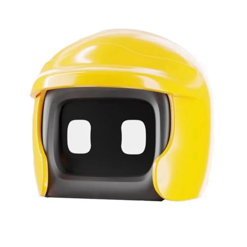 Goufride Dasai Auto-Montierter Roboter, Auto-Dekoration, Behelmter Roboter, Auto-Dekoration, Modische Auto-Innenausstattung, Gelb von Goufride