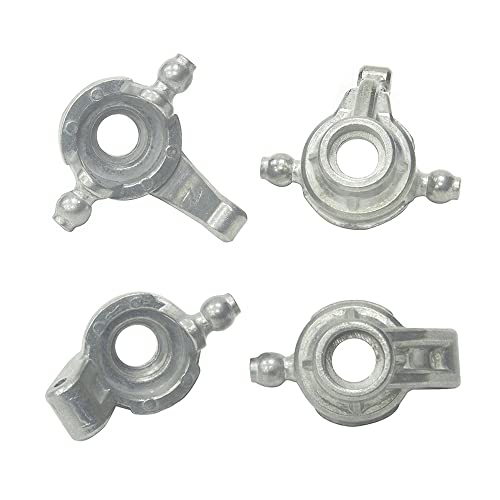 Goufride Metall Lenkschalen Hinterradnaben Satz für XLF X03 X04 X-03 X-04 1/10 BüRstenlos RC Auto Aktualisierung Teile Teile ZubehöR von Goufride