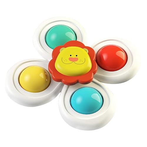 saugnapf Spielzeug Baby, sensorik Spielzeug Fidget Toy Spinner für Kinder, badewannenspielzeug, Kinderwagen Toy saugnapf Spielzeug Baby, sensorik Spielzeug Fidget Toy Spinner für Kinder, badewannenspielzeug, Kinderwagen Toy von Goujfol