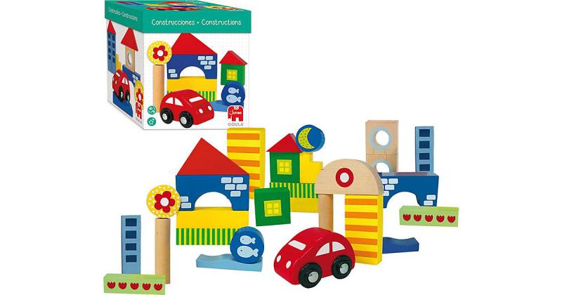 GOULA Holzbausteine-Set 26 Spielsteine von Goula