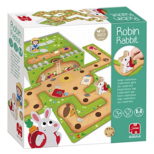 Goula - Robin Rabbit Lernspiel für Kinder ab 3 Jahren von Goula