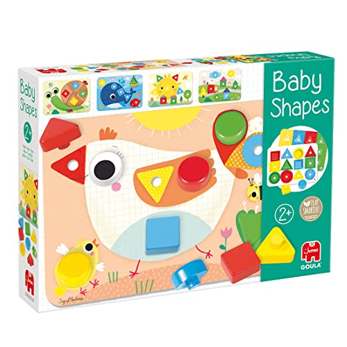 Goula - Baby Shapes - Pädagogisches Brettspiele für Kinder - ab 2 Jahren von Goula
