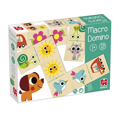 Goula - Makro-Domino-, Brettspiel Vorschule Pädagogisch ab 1 Jahr von Goula
