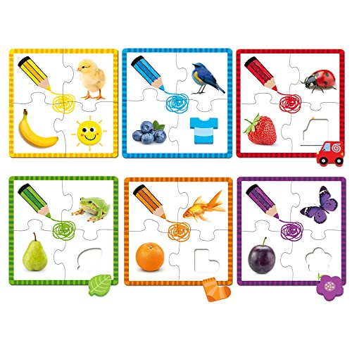 Goula 6 Farben-Puzzle von Goula